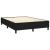 Cadru de pat box spring, negru, 140x200 cm, textil GartenMobel Dekor