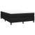 Cadru de pat box spring, negru, 140x200 cm, textil GartenMobel Dekor