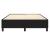 Cadru de pat box spring, negru, 140x200 cm, textil GartenMobel Dekor