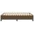 Cadru de pat box spring, maro închis, 140x200 cm, textil GartenMobel Dekor