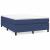 Cadru de pat box spring, albastru, 140x200 cm, textil GartenMobel Dekor