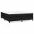 Cadru de pat box spring, negru, 160x200 cm, textil GartenMobel Dekor