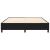 Cadru de pat box spring, negru, 160x200 cm, textil GartenMobel Dekor