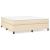 Cadru de pat box spring, crem, 160x200 cm, textil GartenMobel Dekor