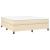 Cadru de pat box spring, crem, 160x200 cm, textil GartenMobel Dekor
