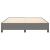 Cadru de pat box spring, gri închis, 180x200 cm, textil GartenMobel Dekor