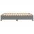 Cadru de pat box spring, gri închis, 180x200 cm, textil GartenMobel Dekor