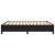 Cadru de pat box spring, negru, 180x200 cm, textil GartenMobel Dekor