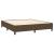 Cadru de pat box spring, maro închis, 180x200 cm, textil GartenMobel Dekor