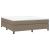 Cadru de pat box spring, gri taupe, 180x200 cm, textil GartenMobel Dekor