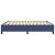 Cadru de pat box spring, albastru, 180x200 cm, textil GartenMobel Dekor