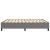 Cadru de pat box spring, gri închis, 200x200 cm, textil GartenMobel Dekor