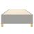 Cadru de pat box spring, gri deschis, 80x200 cm, textil GartenMobel Dekor