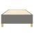 Cadru de pat box spring, gri închis, 80x200 cm, textil GartenMobel Dekor