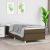 Cadru de pat box spring, maro închis, 80x200 cm, textil GartenMobel Dekor