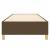 Cadru de pat box spring, maro închis, 80x200 cm, textil GartenMobel Dekor