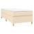 Cadru de pat box spring, crem, 80x200 cm, textil GartenMobel Dekor