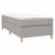 Cadru de pat box spring, gri deschis, 90x190 cm, textil GartenMobel Dekor