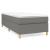 Cadru de pat box spring, gri închis, 90x190 cm, textil GartenMobel Dekor