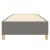 Cadru de pat box spring, gri închis, 90x190 cm, textil GartenMobel Dekor
