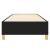 Cadru de pat box spring, negru, 90x190 cm, textil GartenMobel Dekor