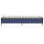 Cadru de pat box spring, albastru, 90x190 cm, textil GartenMobel Dekor