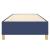 Cadru de pat box spring, albastru, 90x190 cm, textil GartenMobel Dekor