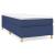 Cadru de pat box spring, albastru, 90x190 cm, textil GartenMobel Dekor