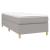 Cadru de pat box spring, gri deschis, 90x200 cm, textil GartenMobel Dekor
