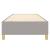 Cadru de pat box spring, gri deschis, 90x200 cm, textil GartenMobel Dekor