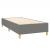 Cadru de pat box spring, gri închis, 90x200 cm, textil GartenMobel Dekor