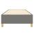 Cadru de pat box spring, gri închis, 90x200 cm, textil GartenMobel Dekor
