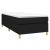 Cadru de pat box spring, negru, 90x200 cm, textil GartenMobel Dekor