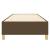 Cadru de pat box spring, maro închis, 90x200 cm, textil GartenMobel Dekor