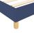 Cadru de pat box spring, albastru, 90x200 cm, textil GartenMobel Dekor