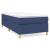 Cadru de pat box spring, albastru, 90x200 cm, textil GartenMobel Dekor