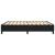 Cadru de pat box spring, negru, 200x200 cm, textil GartenMobel Dekor