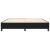 Cadru de pat box spring, negru, 200x200 cm, textil GartenMobel Dekor