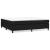 Cadru de pat box spring, negru, 200x200 cm, textil GartenMobel Dekor
