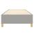 Cadru de pat box spring, gri deschis, 100x200 cm, textil GartenMobel Dekor