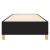 Cadru de pat box spring, negru, 100x200 cm, textil GartenMobel Dekor