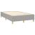 Cadru de pat box spring, gri deschis, 120x200 cm, textil GartenMobel Dekor