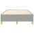 Cadru de pat box spring, gri deschis, 120x200 cm, textil GartenMobel Dekor