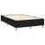 Cadru de pat box spring, negru, 120x200 cm, textil GartenMobel Dekor