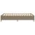 Cadru de pat box spring, gri taupe, 120x200 cm, textil GartenMobel Dekor