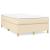 Cadru de pat box spring, crem, 120x200 cm, textil GartenMobel Dekor