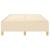 Cadru de pat box spring, crem, 120x200 cm, textil GartenMobel Dekor