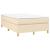 Cadru de pat box spring, crem, 120x200 cm, textil GartenMobel Dekor