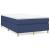 Cadru de pat box spring, albastru, 120x200 cm, textil GartenMobel Dekor