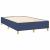 Cadru de pat box spring, albastru, 120x200 cm, textil GartenMobel Dekor
